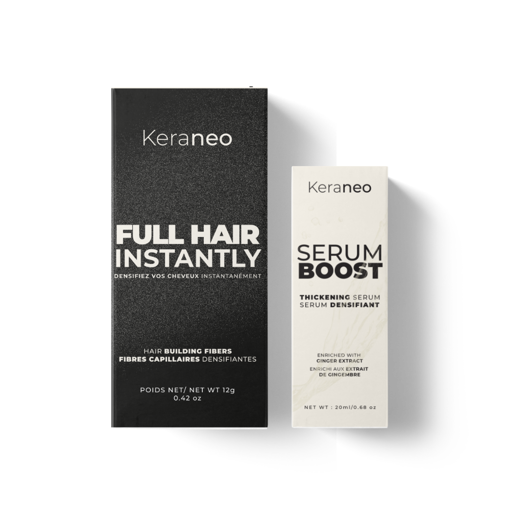 FIBRES ÉPAISSISSANTES  + Serum Boost